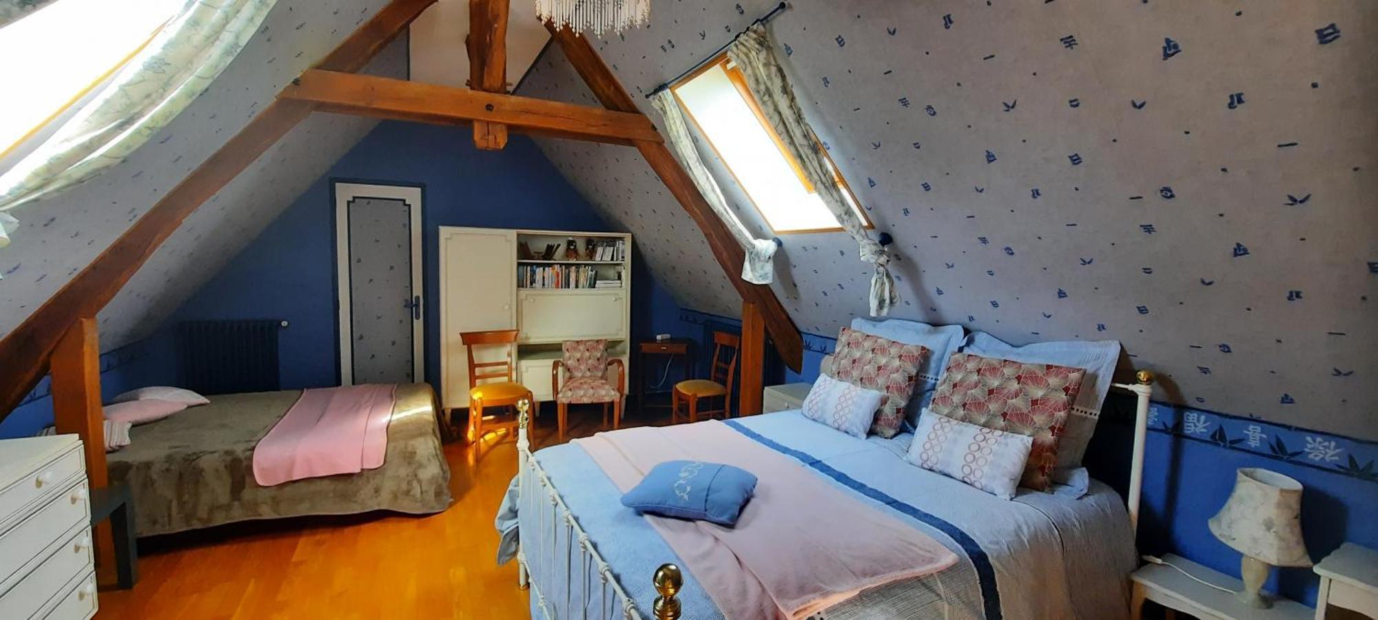 B&B Ferme De La Rouzannerie Pour 2 Ou Famille Lanneray Exterior foto